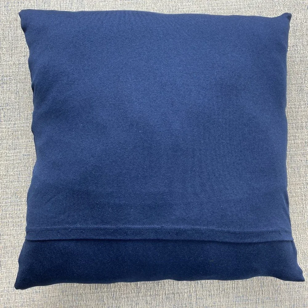 Georgetown University GU Hoyas Basketball t-shirt 16 x 16 throw pillow cover
